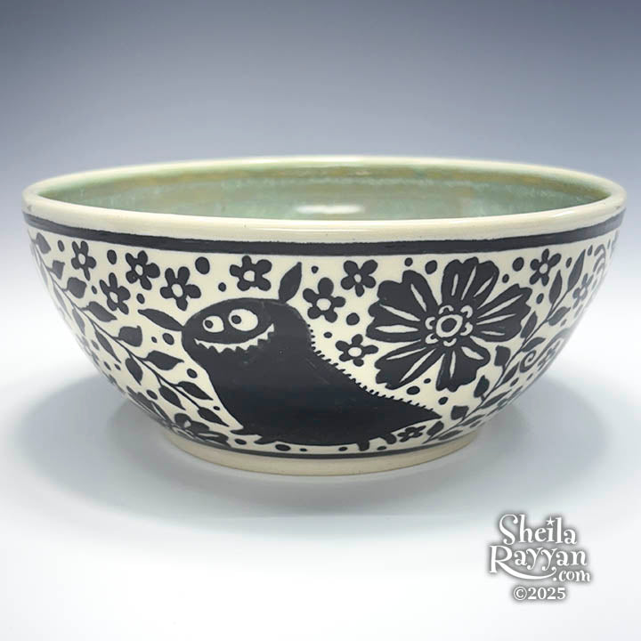 Bowl - Monsters in the Garden