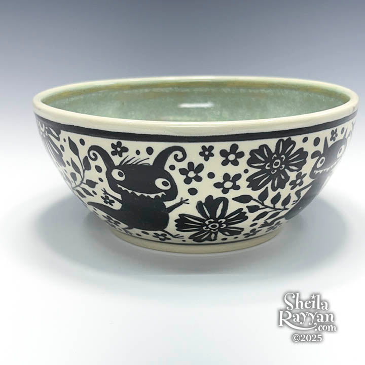 Bowl - Monsters in the Garden