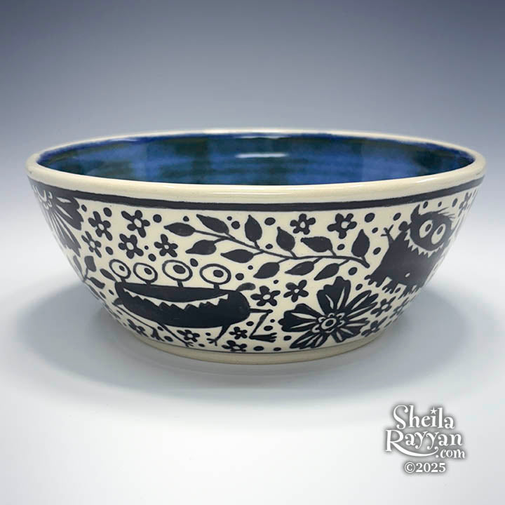 Bowl - Monsters in the Garden