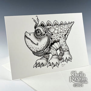 Greeting Card - Snarfle