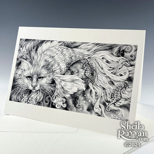 Greeting Card - Catfish