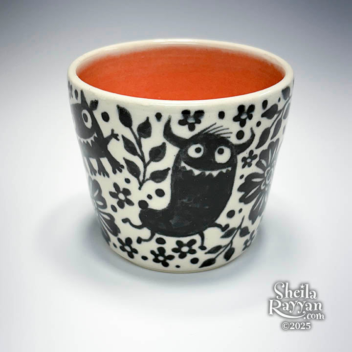 Cup - Monsters in the Garden