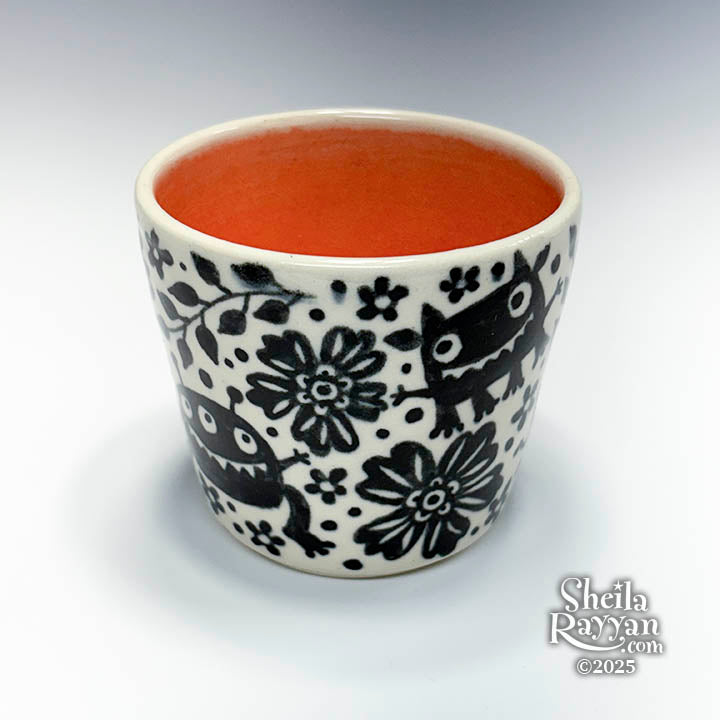 Cup - Monsters in the Garden