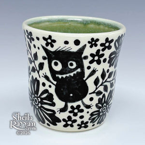Cup - Monsters in the Garden