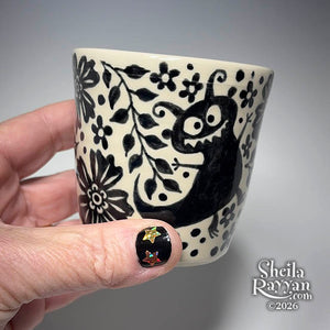 Cup - Monsters in the Garden