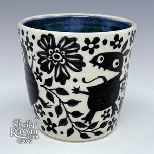 Cup - Monsters in the Garden