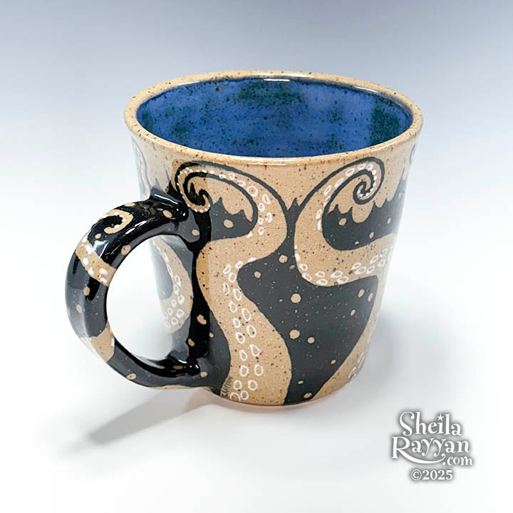 Mug - Kranky Kraken - for left handers