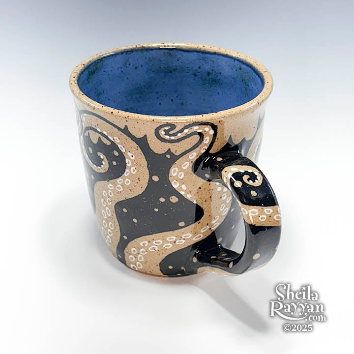Mug - Kranky Kraken - for right handers