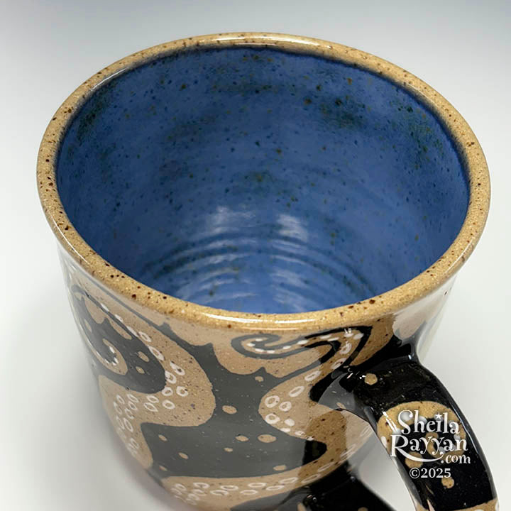 Mug - Kranky Kraken - for right handers