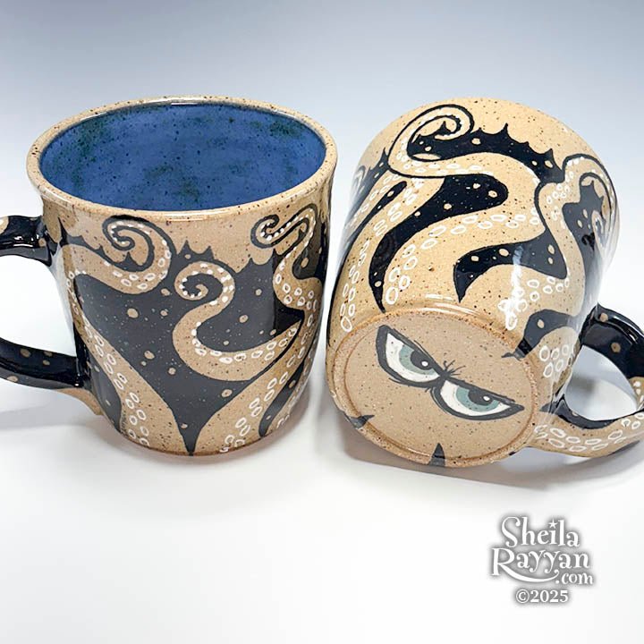 Mug - Kranky Kraken - for right handers