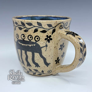 Mug - Monsters and Flowers