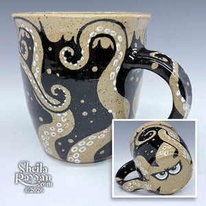 Mug - Kranky Kraken (for right-handed drinkers)