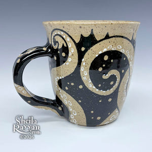 Mug - Kranky Kraken (for right-handed drinkers)