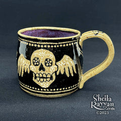 Memento Mori Skull Mug