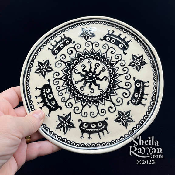 Monster Mandala Plate