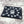 Block Printed Zipper Pouch - Monster and Flowers