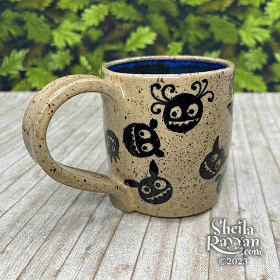 Polka Dot Monster Mug