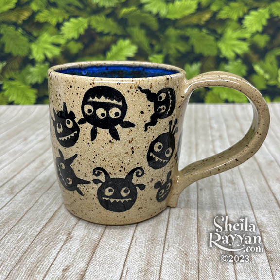 Polka Dot Monster Mug