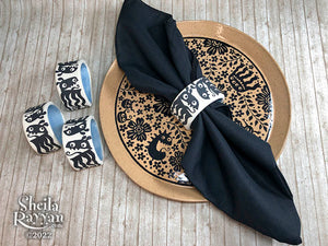 Napkin Rings - Monster Design