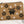 Block Printed Zipper Pouch - Monster and Flowers